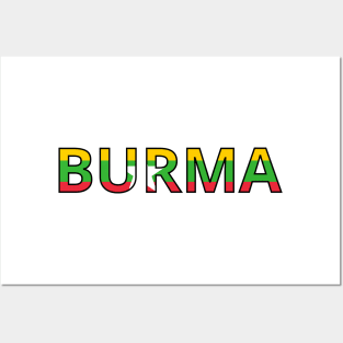 Drapeau  Burma Posters and Art